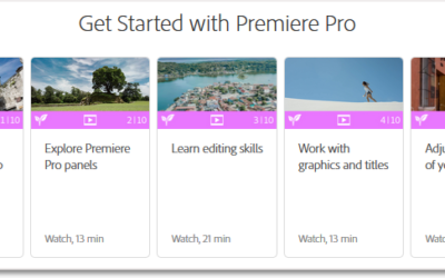 How to access Adobe Premiere Pro Tutorials on Adobe Website