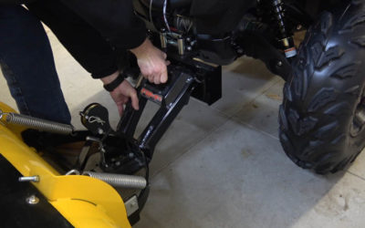 Attaching Moose RM4 Rapid Mount Plow System for ATV